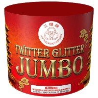 Fireworks - 200G Multi-Shot Cake Aerials - Twitter Glitter Jumbo