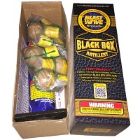 Black Box Artillery Shells 6 Shot Reloadable Artillery Fireworks For Sale - Reloadable Artillery Shells 