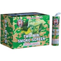 Two Min Smoke Screen 24 Piece Fireworks For Sale - Smoke Items 