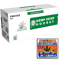 Hemp Hemp Hooray Wholesale Case 6/1 Fireworks For Sale - Wholesale Fireworks 